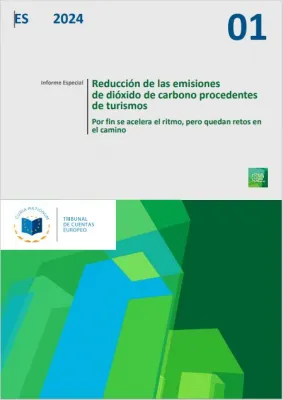 portada del informe con el titulo y el logo del Tribunal de Cuentas Europeo