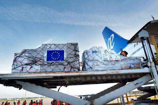 Participation of Janez Lenarčič, European Commissioner, in the launch of the EU initiative Humanitarian Air Bridge