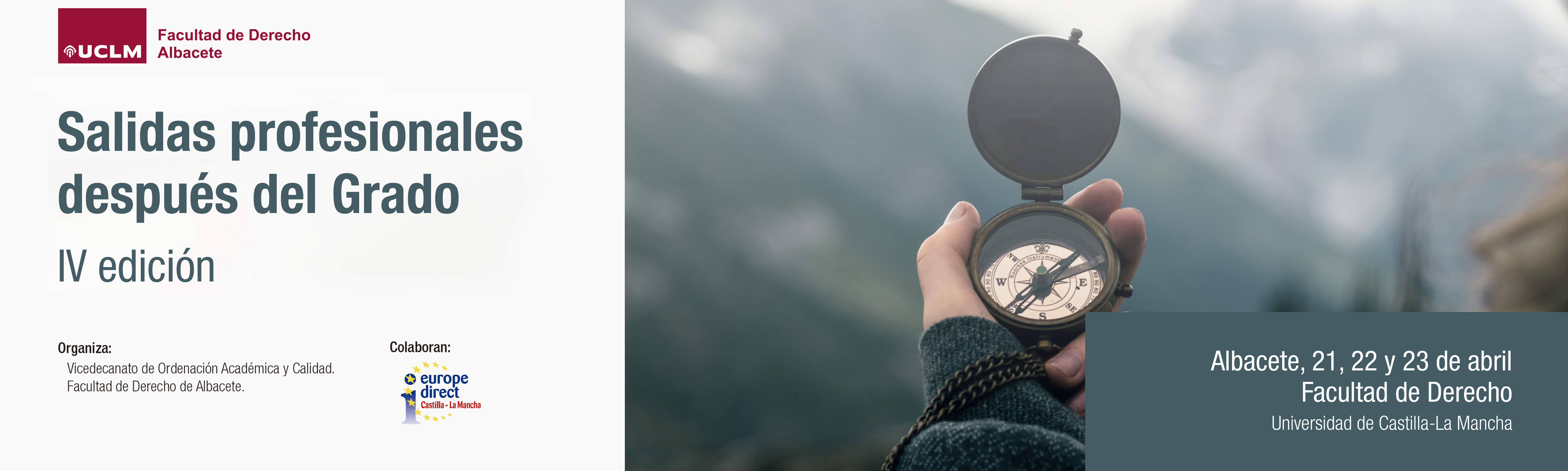 Cartel de presentación de las Jornadas