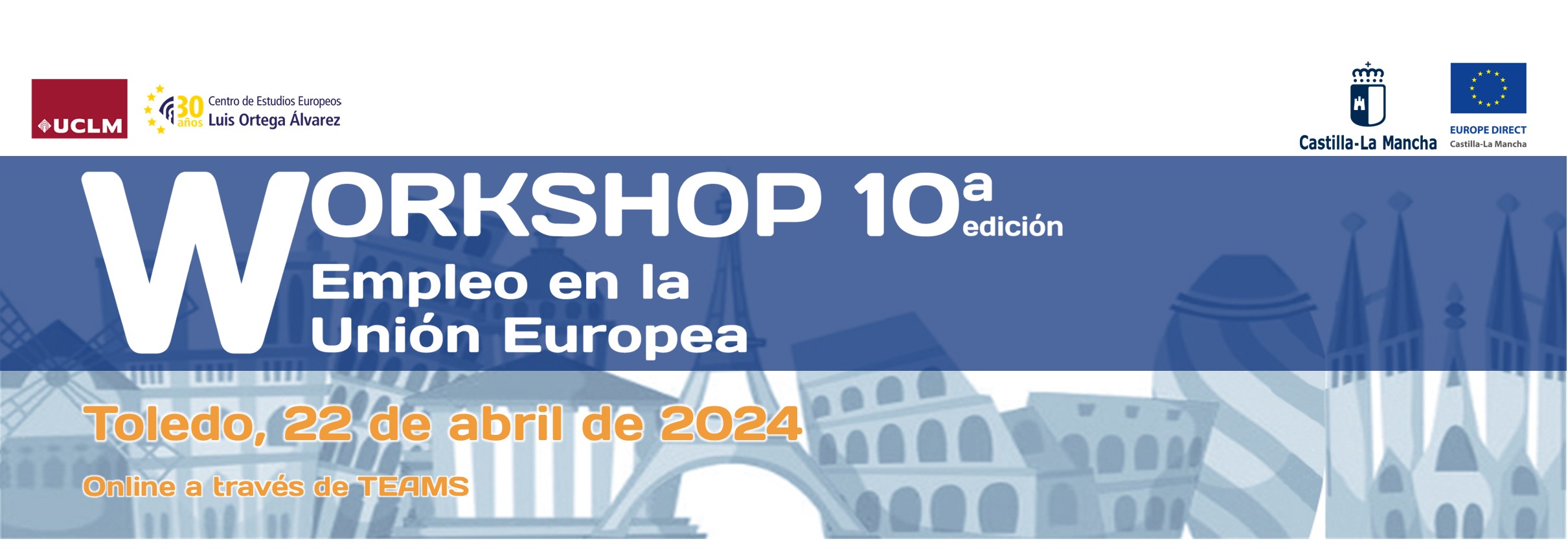 imagen del logotipo del workshop y fecha y lugar de celebración