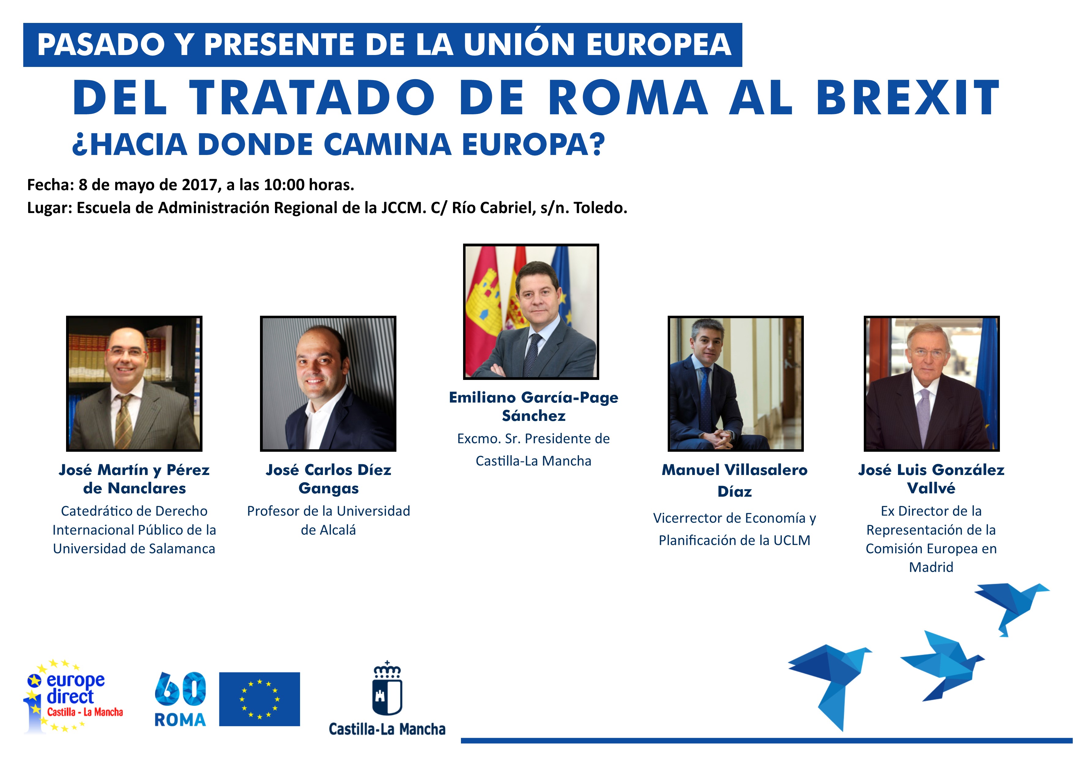 Seminario &amp;quot;Pasado y presente de la Unión Europea. Del Tratado de Roma al Brexit. ¿Hacia dónde camina Europa?