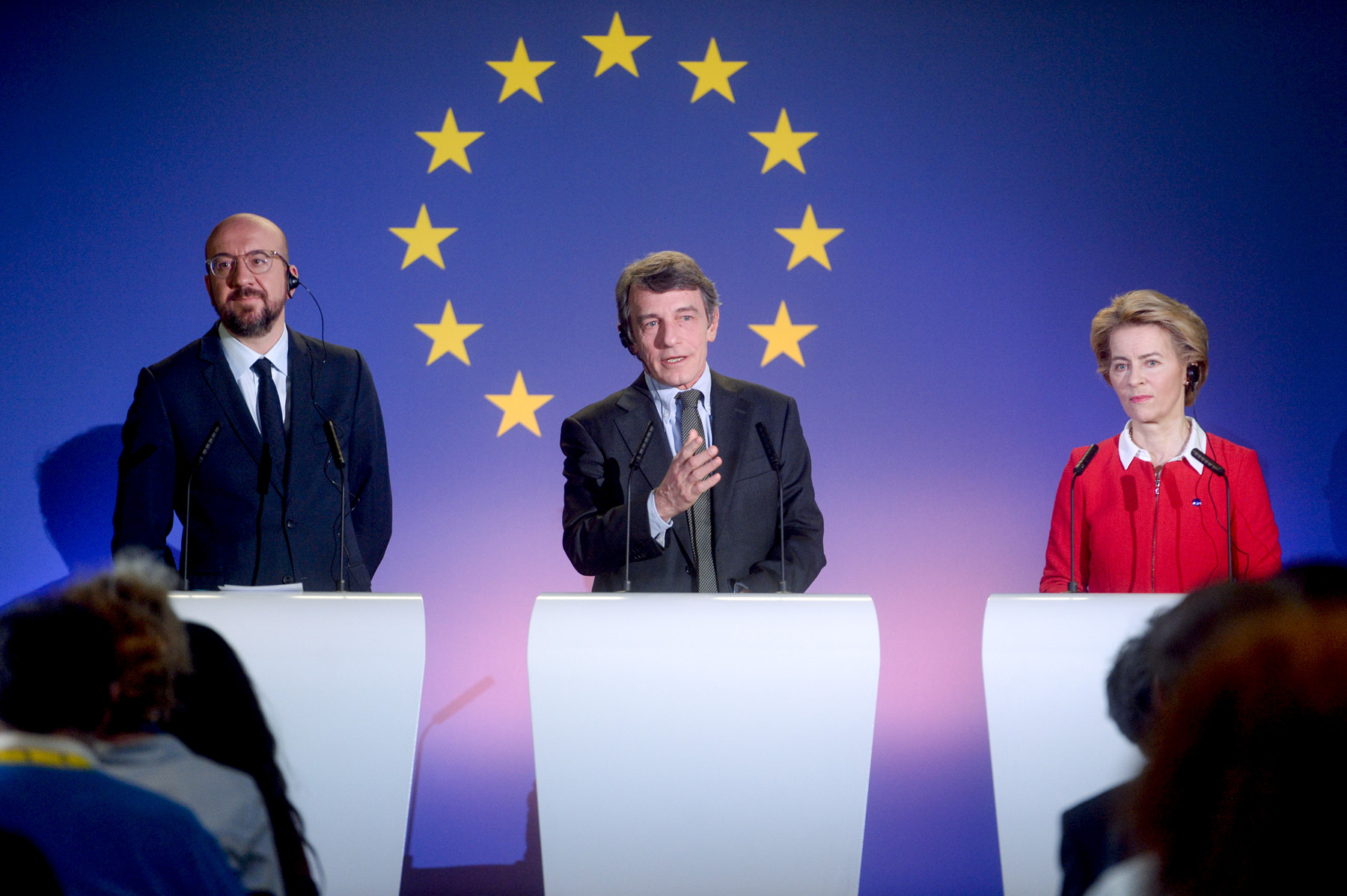 presidentes del Parlamento Europeo, el Consejo Europeo y la Comisión