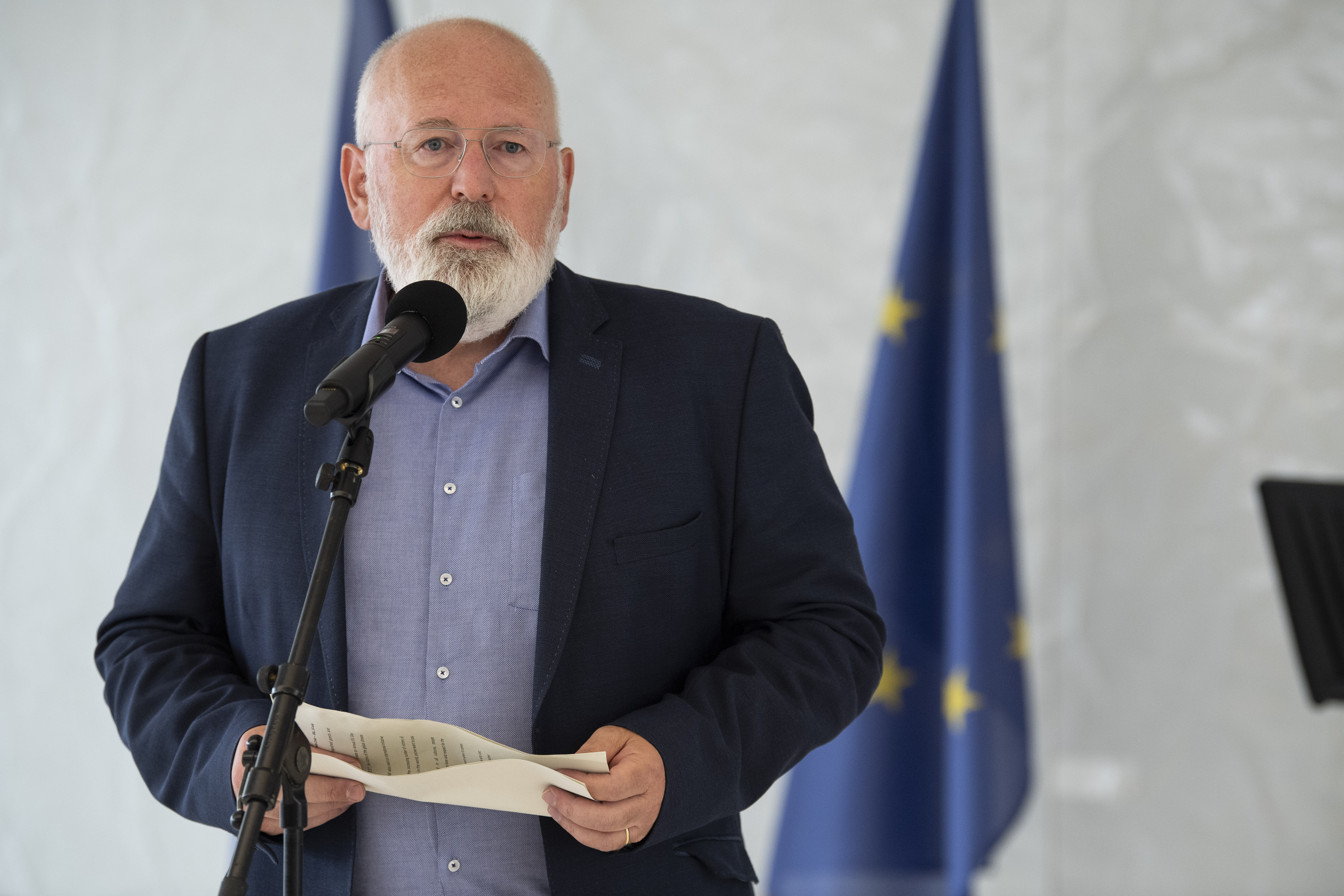 fotografía de Frans Timmermans