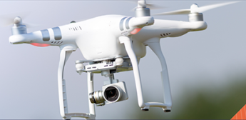 foto de un dron