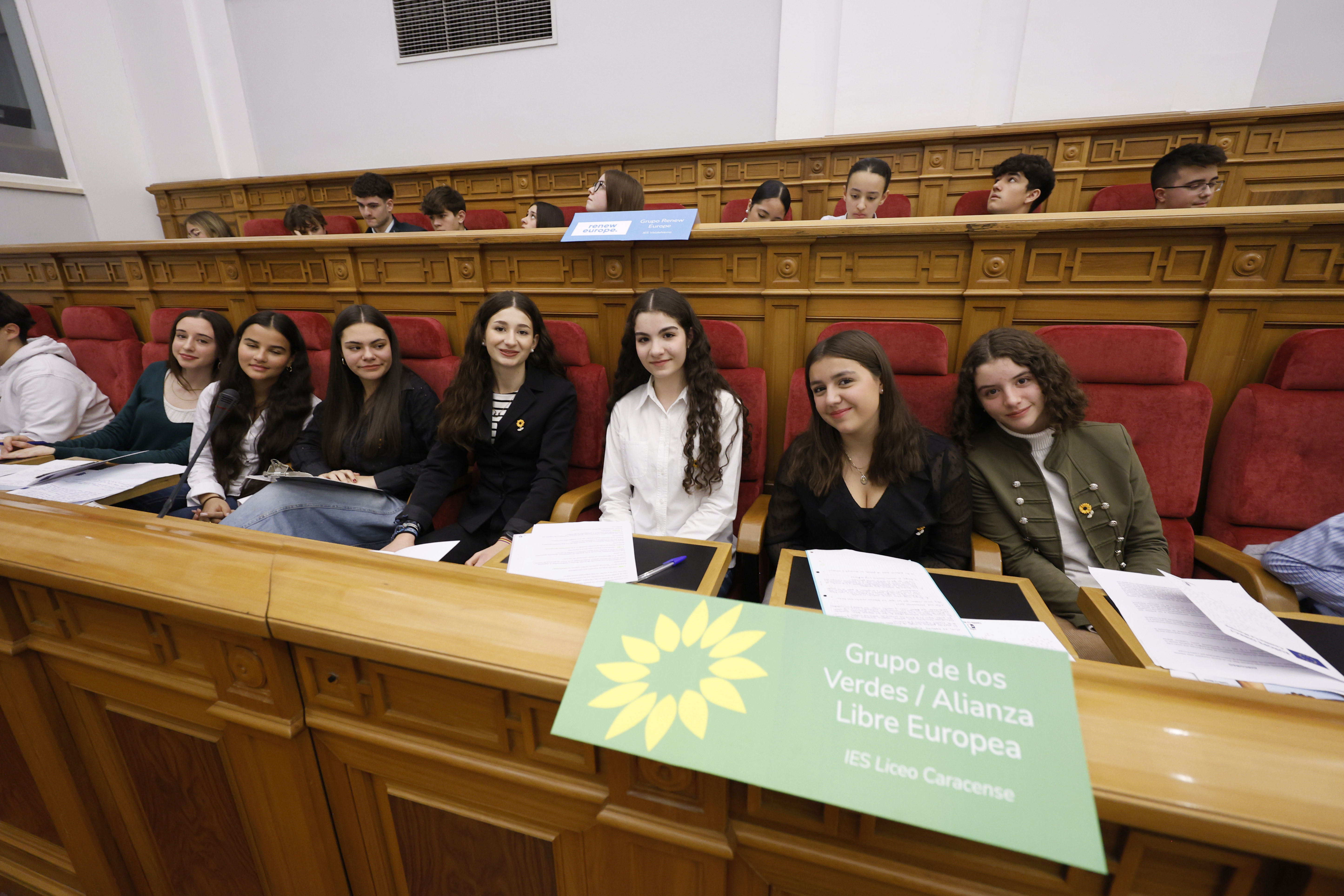 Simulación Parlamento Europeo Cortes de Castilla-La Mancha