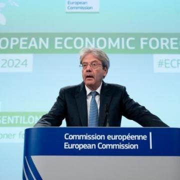 Rueda de prensa de Paolo Gentiloni, Comisario europeo, sobre las previsiones económicas de la primavera de 2024