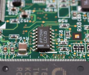 imagen de placa de microchips