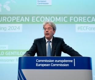 Rueda de prensa de Paolo Gentiloni, Comisario europeo, sobre las previsiones económicas de la primavera de 2024