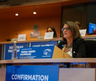 Audiencia con Teresa Ribera