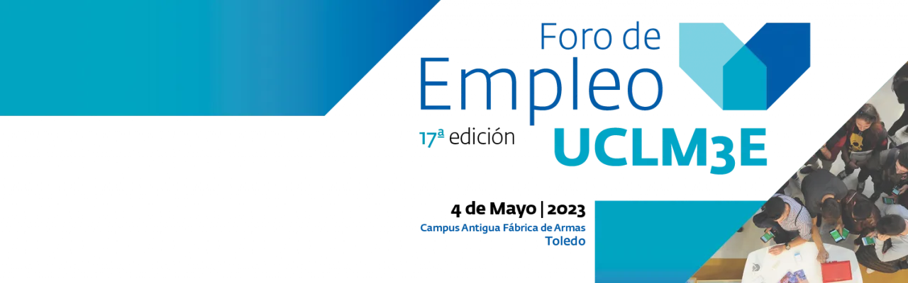 logotipo foro de empleo de la Universidad de Castilla-La Mancha