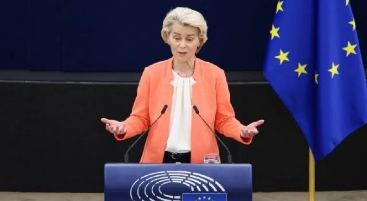 Ursula Von der Leyen en su discurso sobre el Estado de la Unión