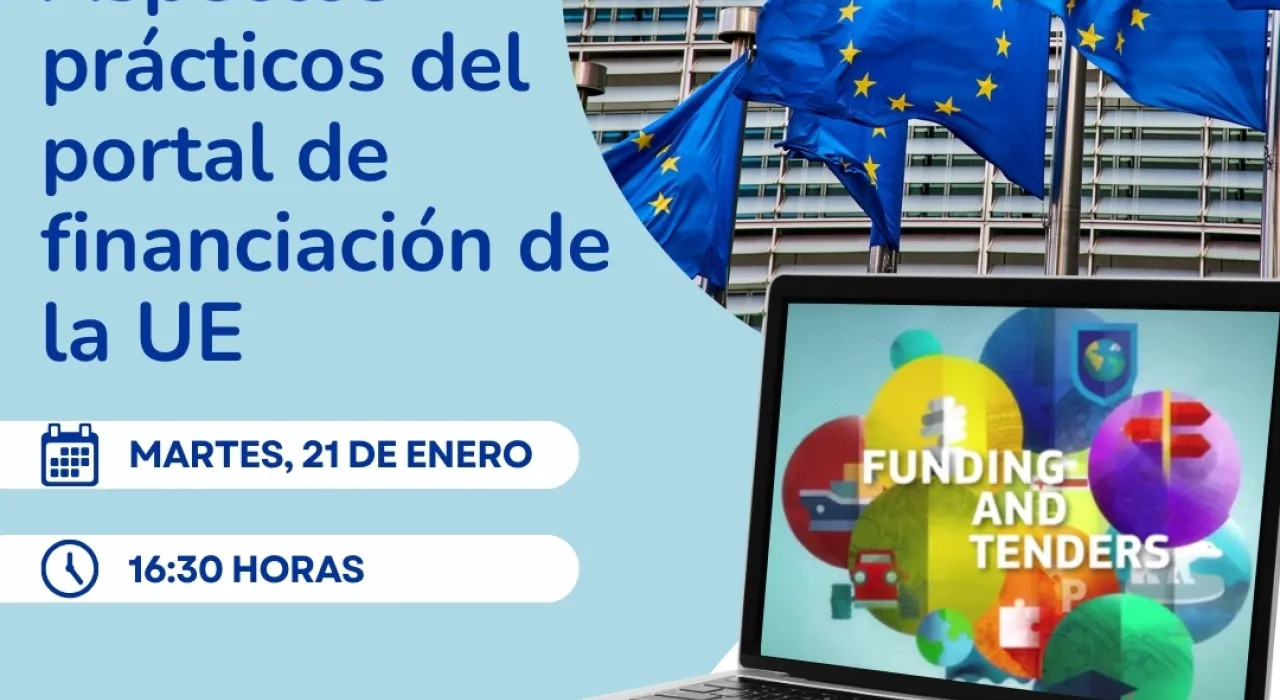 Webinario: Aspectos prácticos del portal de financiación de la UE