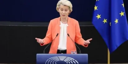 Ursula Von der Leyen en su discurso sobre el Estado de la Unión