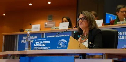 Audiencia con Teresa Ribera