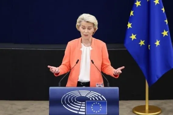 Ursula Von der Leyen en su discurso sobre el Estado de la Unión