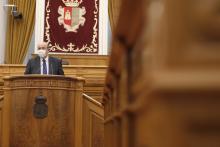 El vicepresidente de Castilla-La Mancha, José Luis Martínez Guijarro, interviene en el Debate General relativo a los Fondos Europeos de Recuperación COVID-19 y su incidencia en Castilla-La Mancha