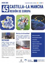 Boletín electrónico Castilla-La Mancha Región de Europa. Enero 2025