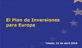 El Plan de Inversiones para Europa