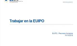 Trabajar en la EUIPO